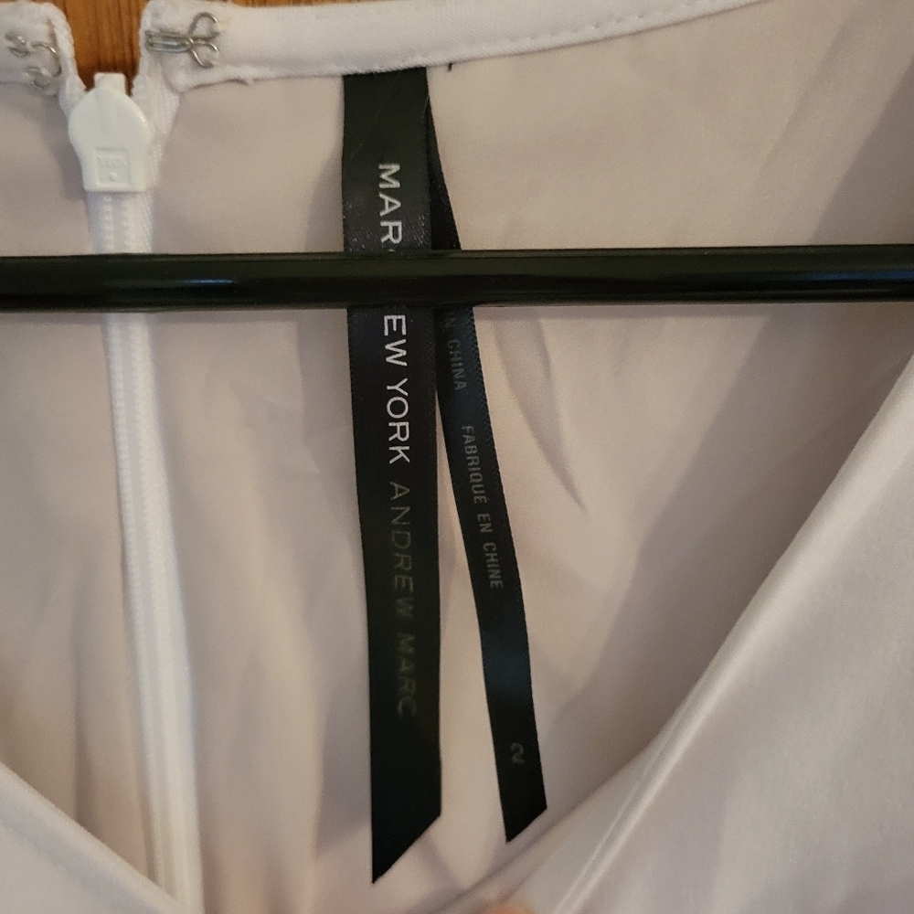 Marc New York White Sheath Dress NWT – Size 2 | Resortwear, Destination Bridal - Picture 3 of 5
